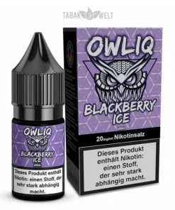 OWLIQ E-Liquid Blackberry Ice 10ml, 20mg/ml