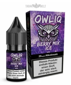 OWLIQ E-Liquid Berry Mix Ice 10ml, 20mg/ml