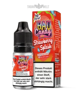 Bad Candy Classic E-Liquid Strawberry Splash 10ml, 20mg/ml