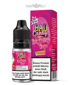 Bad Candy Classic E-Liquid Raspberry Rage 10ml, 20mg/ml