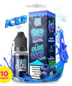 Bad Candy Overdosed E-Liquid Blue Rasp 10ml, 10mg/ml