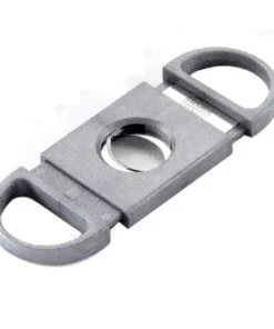 Zigarrencutter Wolfertz Kunststoff Silber – Ø 20mm