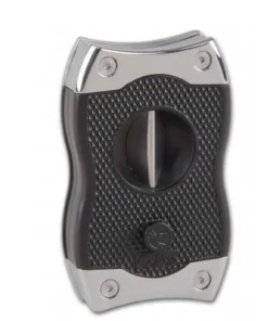Zigarrencutter Colibri SV-Cut Schwarz/Chrom – Ø 27/24mm