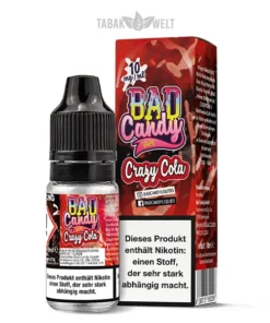 Bad Candy Classic E-Liquid Crazy Cola 10ml, 10mg/ml