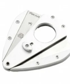 Zigarrencutter Xikar Xi1 Silber mit Doppelklinge – Ø 20mm