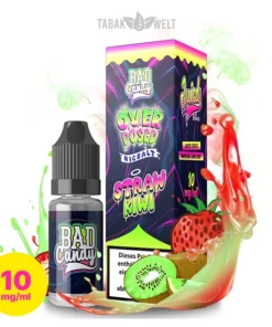 Bad Candy Overdosed E-Liquid Straw Kiwi 10ml, 10mg/ml