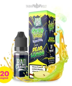 Bad Candy Overdosed E-Liquid Pear Lemon 10ml, 20mg/ml