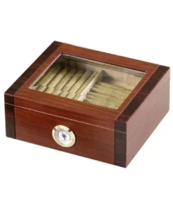 Humidor Glasdeckel Cherry