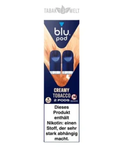 Blu Pods Creamy Tobacco 9 mg/ml 2 Pods