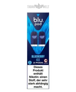 Blu Pods Blueberry Ice 9 mg/ml 2 Pods