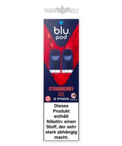 Blu Pods Strawberry Ice 18 mg/ml 2 Pods