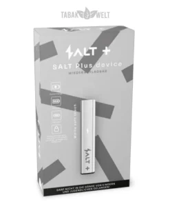 Salt Plus E-Zigarette (White Soft Touch) Akkuträger
