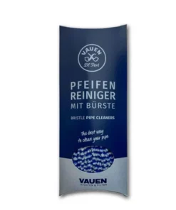 Pfeifenreiniger Vauen mit Bürste Blau/Weiß