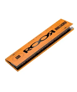 5 Stück RooR Rolling Paper – Slim – unbleached; á 32 Blatt