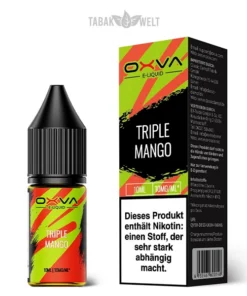 Oxva E-Liquid Triple Mango Nikotinsalz 10 mg