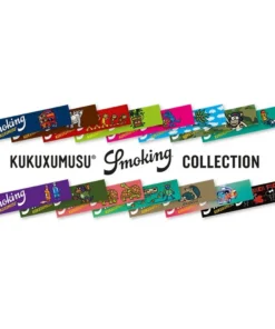 1 Stück Smoking King Size Slim kukuxumusu Ultra Fine je 33 Blatt
