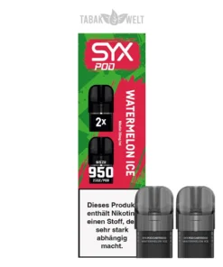 Syx Pod Watermelon Ice 20 mg – 2er Pack