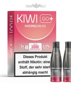 Kiwi Go Plus Pods Watermelon Ice 20 mg – 2er Pack
