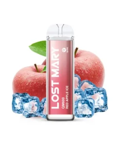 Lost Mary QM600 – Red Apple Ice (roter Apfel, Eis) – E-Shisha – 20mg – 600 Züge