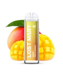 Lost Mary QM600 – Triple Mango (Mango, tropische Frücht) – E-Shisha – 20mg – 600 Züge