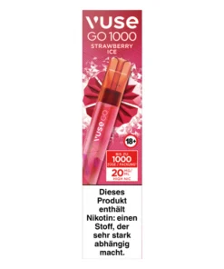 VUSE Go 1000 Strawberry Ice 20mg Einweg E-Zigarette