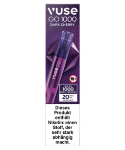 VUSE Go 1000 Dark Cherry 20mg Einweg E-Zigarette