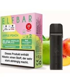 ELFBAR ELFA Prefilled Pod – Apple Peach (Apfel, Pfirsich) – 20mg – 2er Set