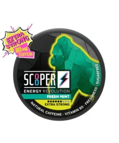 Scooper Energy „Fresh Mint“ Extra Strong