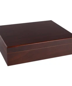 Humidor „Rotbraun“ für 12 Zigarren 26x22x7cm