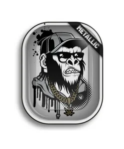 Metall Drehunterlage „Monkey“, 18 x 14 cm, einzeln