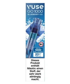 Vuse GO 1000 Blueberry Ice 20mg Einweg E-Zigarette