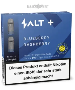 Salt Plus Pod Blueberry Raspberry 20 MG/ML