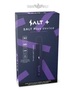Salt Plus E-Zigarette (Purple Soft Touch) Akkuträger