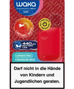 Waka SoMatch Mini Crimson Red