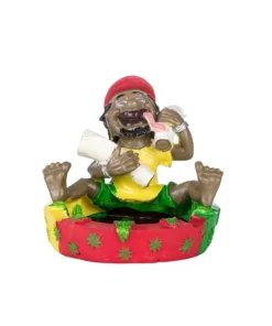 Aschenbecher „Rasta“; H:10 cm; Ø 10,5 cm, einzeln