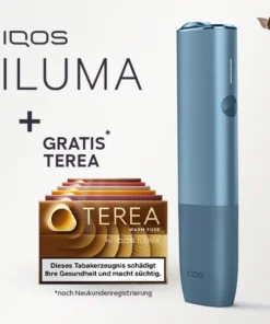 IQOS Iluma One Azure Blue (blau) + gratis TEREA