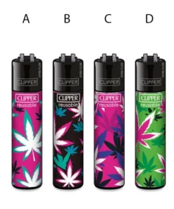Clipper Large Pink Leaves #3