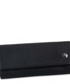 Tabak-Rollbeutel Rattray’s Black Night aus Rindleder in schwarz