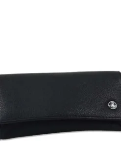 Tabak-Stellbeutel Rattray’s Black Night aus Rindleder in schwarz