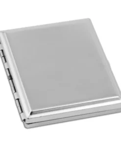 Zigaretten-Etui Chrom-Satiniert, 18er