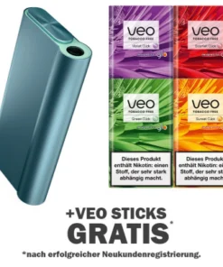 glo hyper x2 air Light Tea + gratis veo sticks