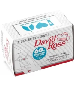 Zigarettenfilter-Aufsatz David Ross, 25er