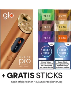 Glo Hyper Pro Amber Bronze plus Sticks