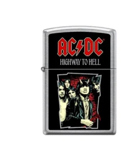 Zippo Street Chrom AC-DC Highway to Hell