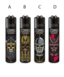 Clipper Large ANCIENT SKULLS alle 4