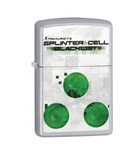 Zippo Chrom satiniert Splinter Cell