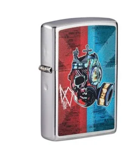 Zippo Chrom satiniert Watch Dogs