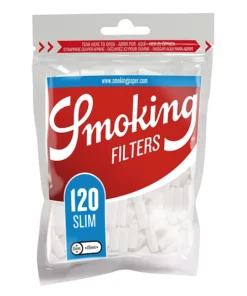 Smoking Classic Slim Filter 15 x 6 mm Beutel