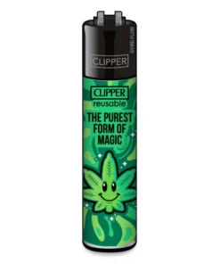 Clipper Large WEED SLOGAN #14 B