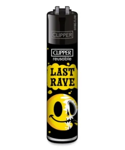 Clipper Large SKULL SLOGAN #2 B